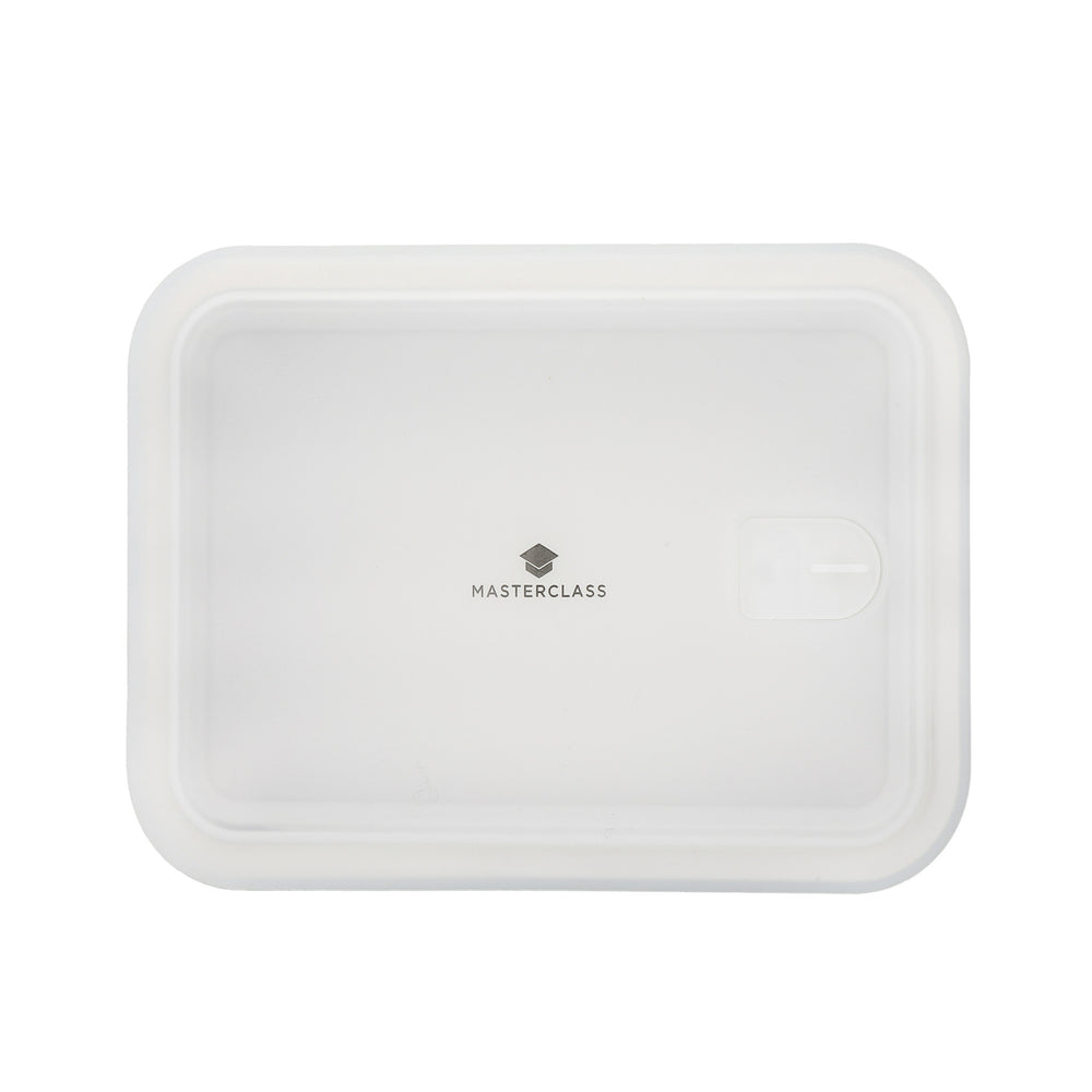 MasterClass All-in-One 2.7-Litre Stainless Steel Container with Lid, Microwave Safe