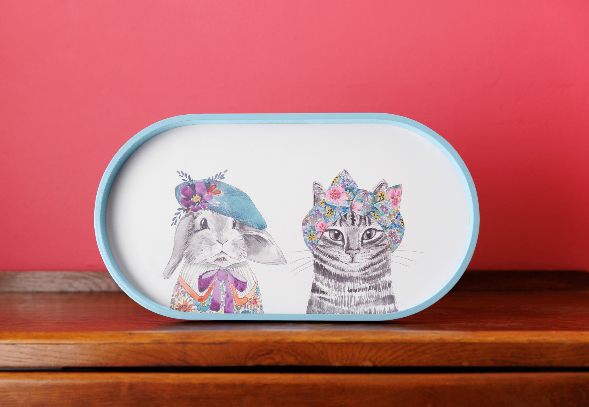 Mikasa X Tipperleyhill Set Di 4 Tovagliette Con Animali - Design Smerlato, Resistenti Al Calore, 29 Cm - Confezione Regalo