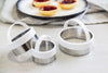 KitchenCraft Set of Three Plain Pastry Cutters image 2