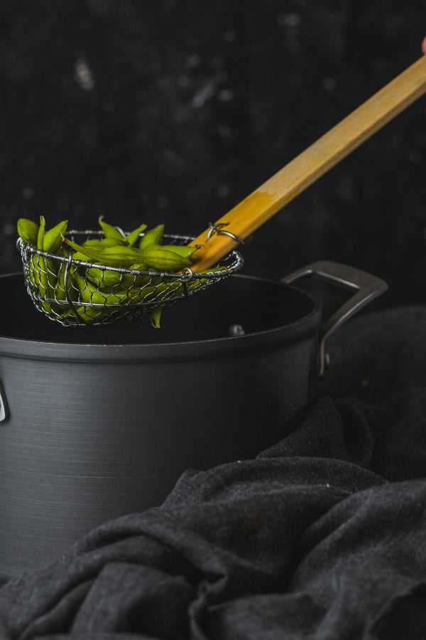 KitchenCraft World of Flavours Oriental Bamboo Skimmer image 2