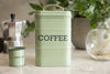 Living Nostalgia Coffee Storage Canister - English Sage Green image 2