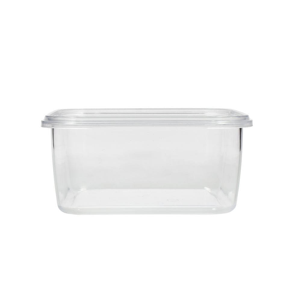MasterClass Eco-Snap 1.4L Recycled Plastic Food Storage Container - Square