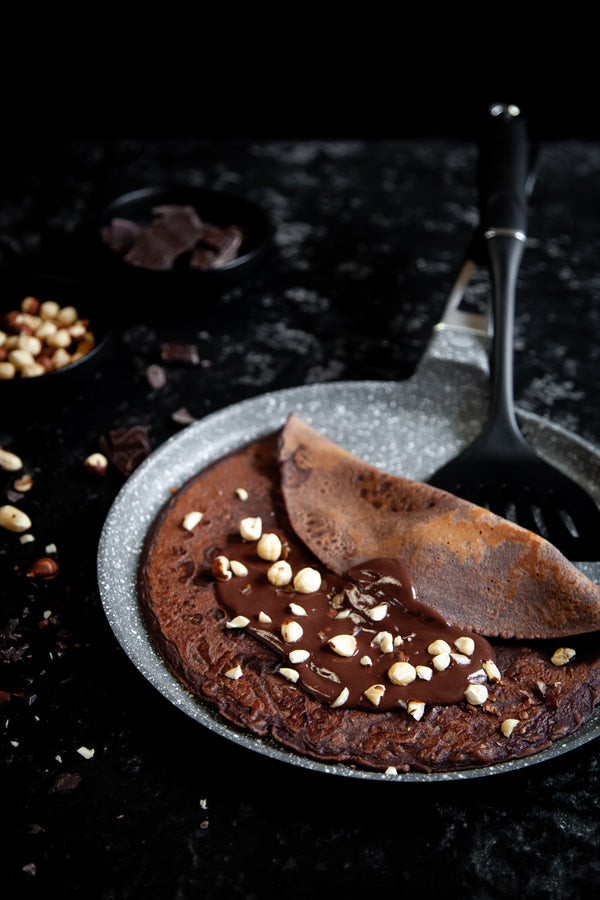 MasterClass Cast Aluminium Crêpe Pan for Induction Hob, 28cm image 6