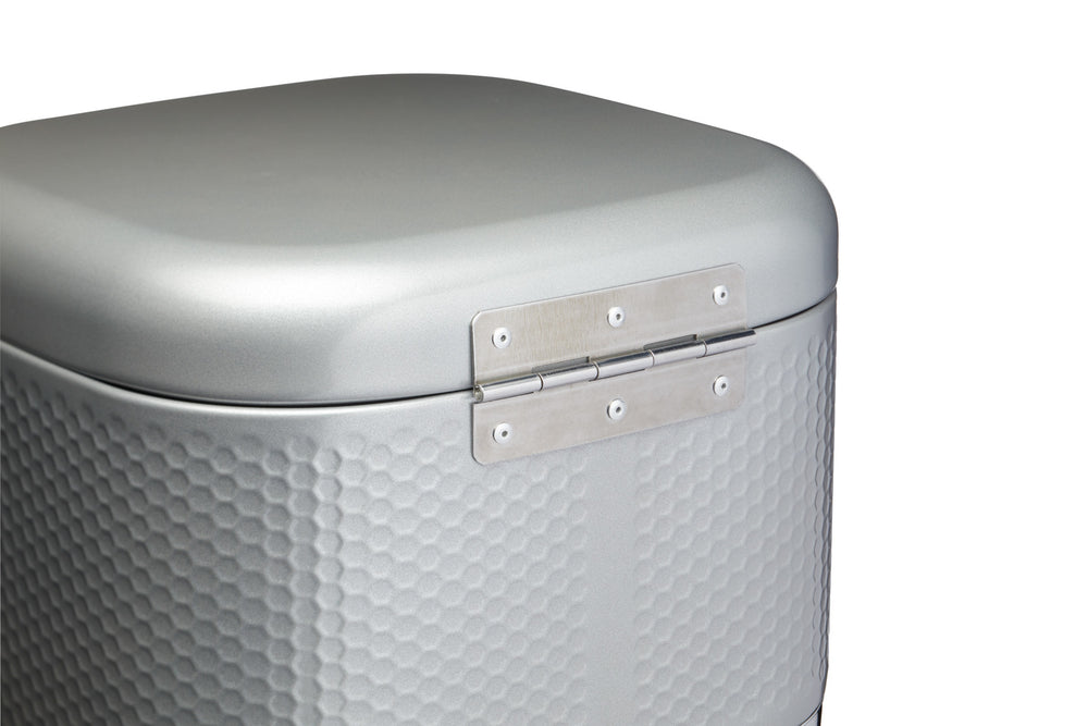 Lovello Textured Steel Cake Tin - Shadow Grey