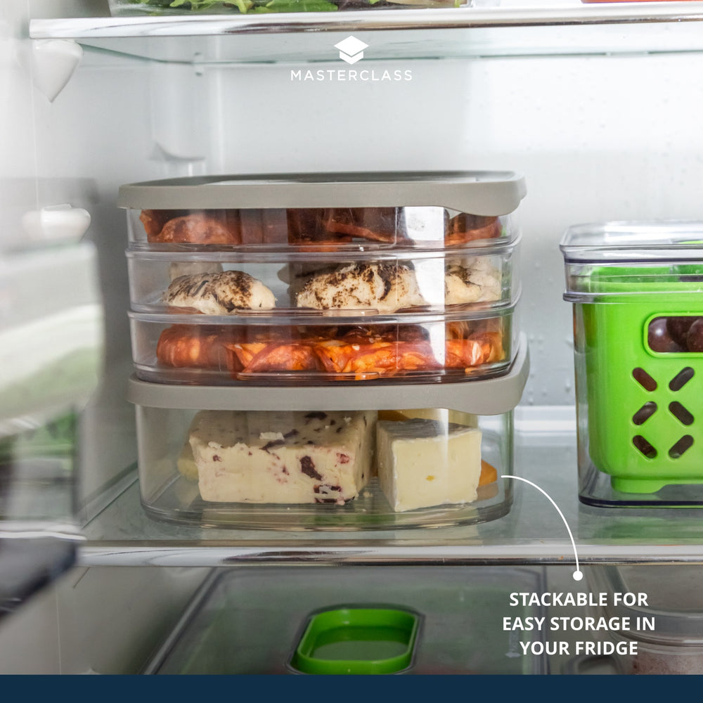 MasterClass Deli Food Storage Box with 3x Compartments