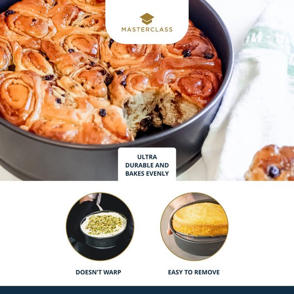 MasterClass Non-Stick Loose Base Deep Cake Pan, 23cm image 10