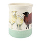 Apple Farm Sheep Coffee Canister Stoneware