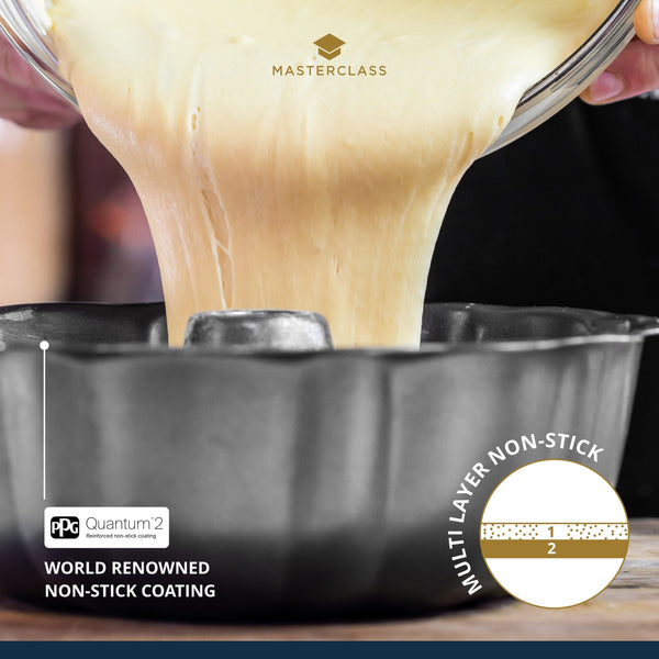 MasterClass Non-Stick Fluted Ring Cake Pan, 27cm image 11