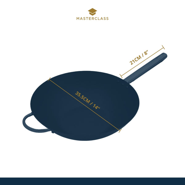 MasterClass Carbon Steel Wok, 35.5cm image 7