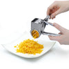 KitchenCraft Stainless Steel Rotary Grater With Three Drums image 5