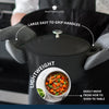 MasterClass Cast Aluminium Casserole Dish, 2.5L, Black image 13