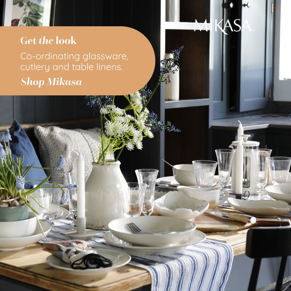 Mikasa Salerno Crystal Wine Glasses, Set of 4, 260ml