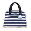 KitchenCraft Lulworth 11.5 Litre Blue Stripe Holdall Style Cool Bag image 4