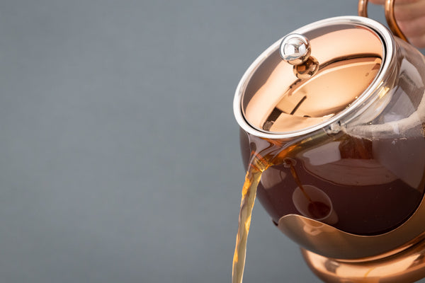 La Cafetière Izmir 1.2L Glass Teapot with Infuser - Copper image 4