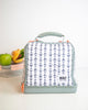 BUILT Bowery 7-Litre Insulated Lunch Bag, Showerproof Polyester with Food-Safe Lining - 'Belle Vie'