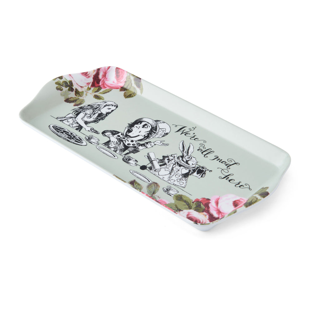 Mikasa and the V&A Alice In Wonderland Melamine Sandwich Tray, 12’’