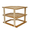 Copco Bamboo 3-Tier Kitchen Corner Storage Shelf