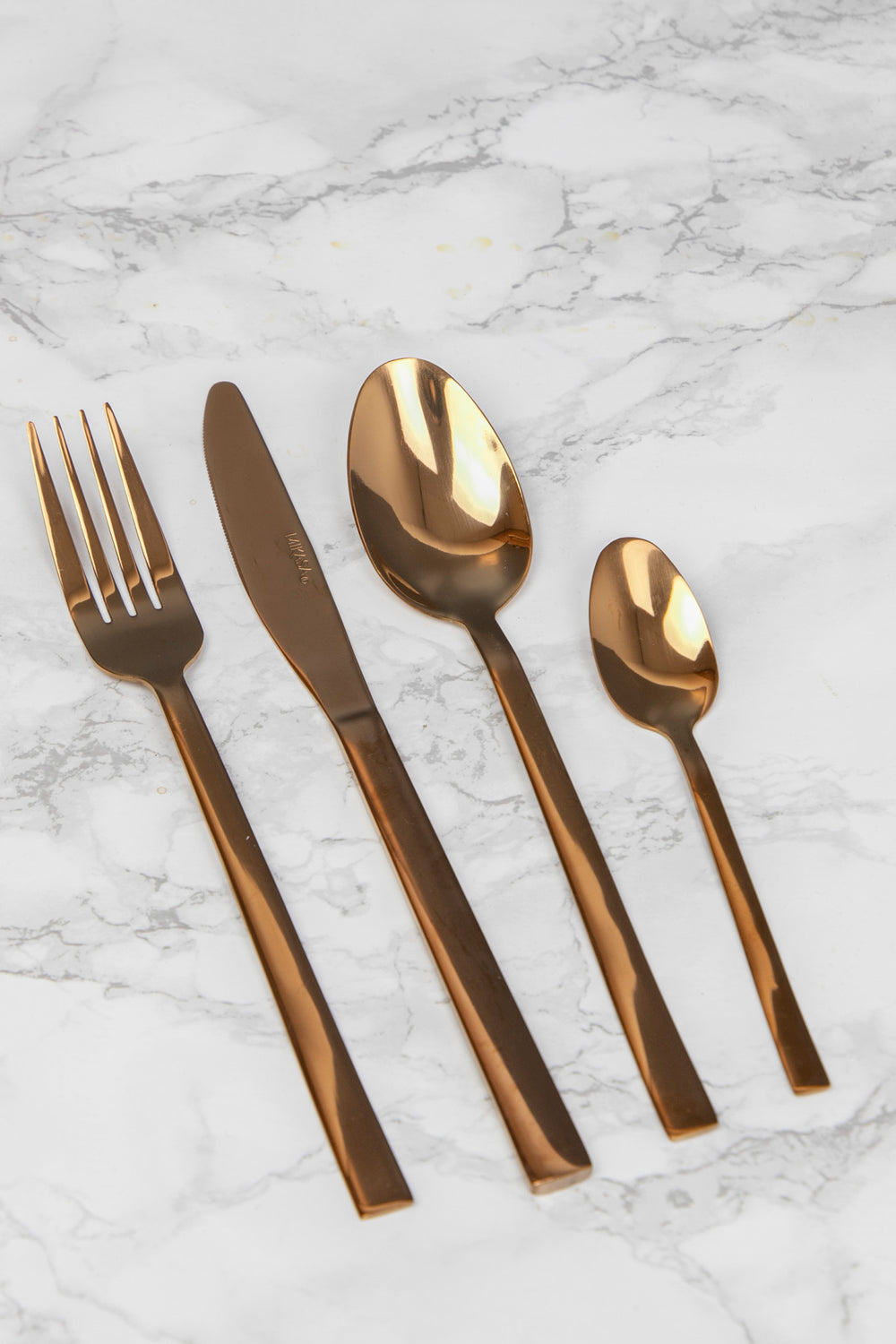 Mikasa Ciara Diseno 16 Piece Cutlery Set PVD Copper