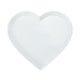 Mikasa Chalk Heart Porcelain Serving Platter, 30cm, White