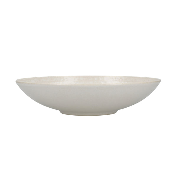 KitchenCraft Pasta Bowls Set of 4 in Gift Box, Lead-Free Glazed Stoneware, Green / White, 22cm image 7