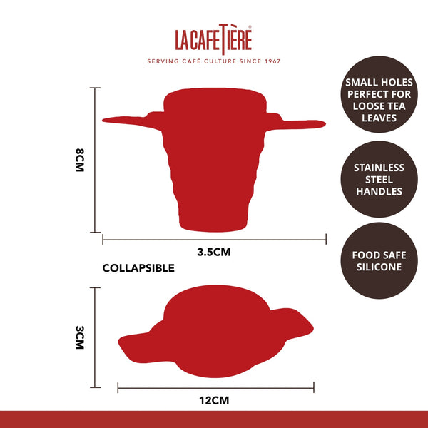 La Cafetière Invertible Silicone Tea Filter image 6