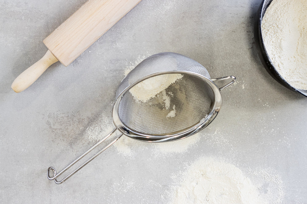 KitchenCraft Stainless Steel 18cm Fine Mesh Conical Sieve