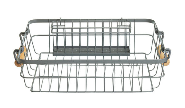 Living Nostalgia Wire Dish & Cutlery Drainer image 3