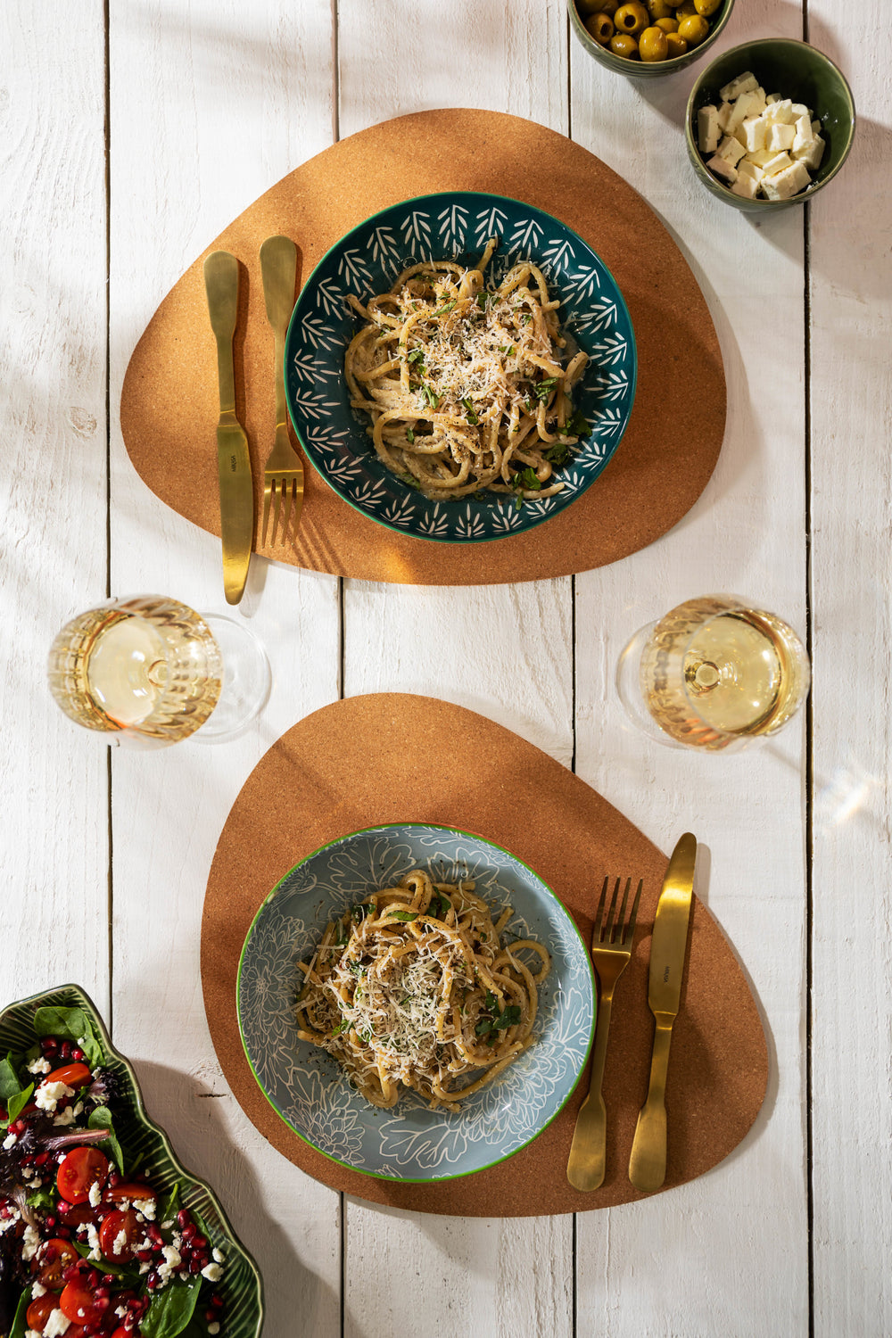 Mikasa Folk Pattern Stoneware Bowl, 21 cm