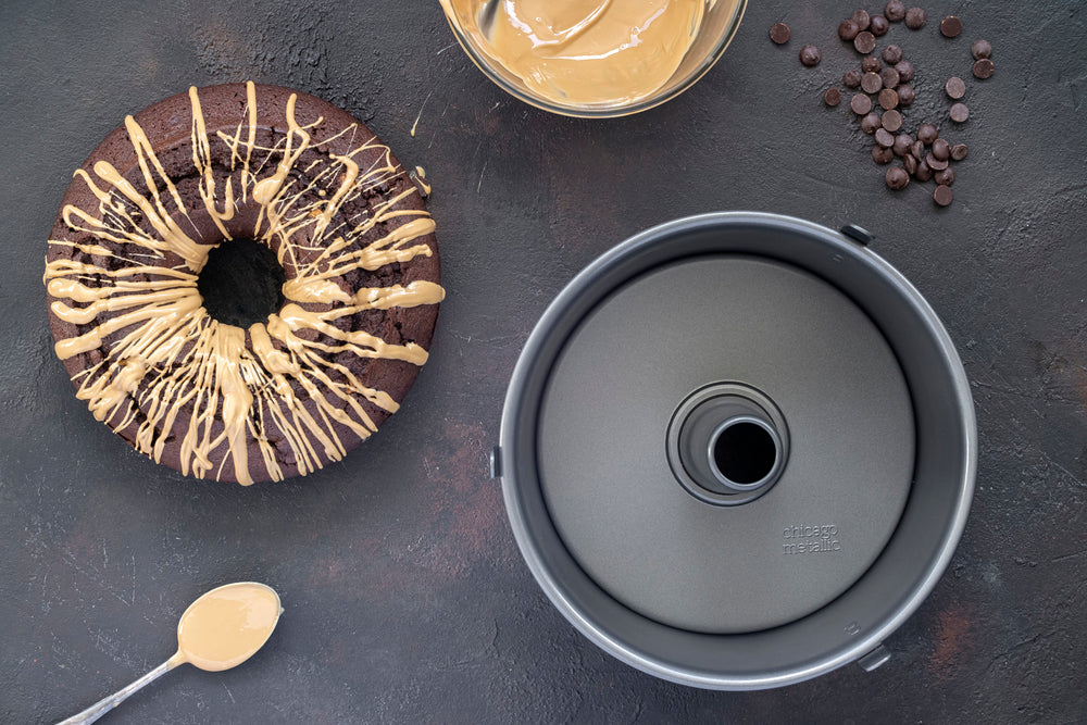 Chicago Metallic Non-Stick Two Piece Angel Cake Pan