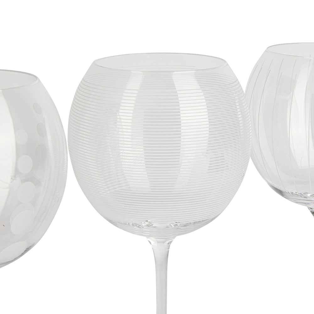 Mikasa Cheers Set Of 4 Balloon Glasses