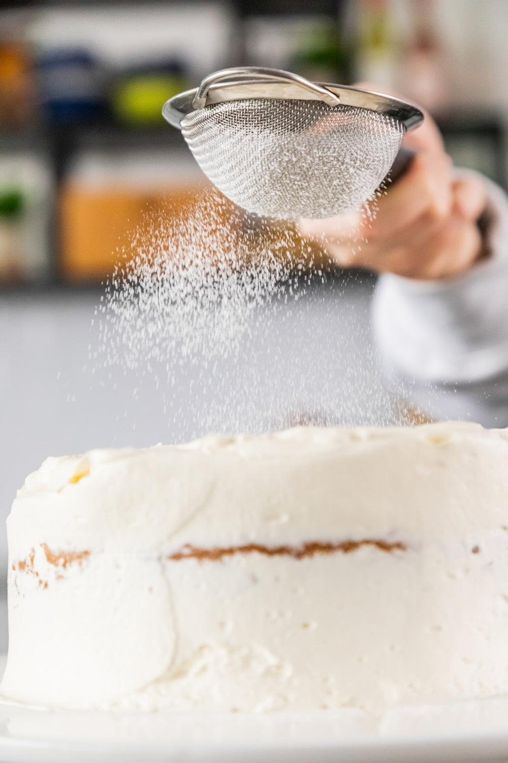 MasterClass Soft Grip Stainless Steel Sieve - 8 cm