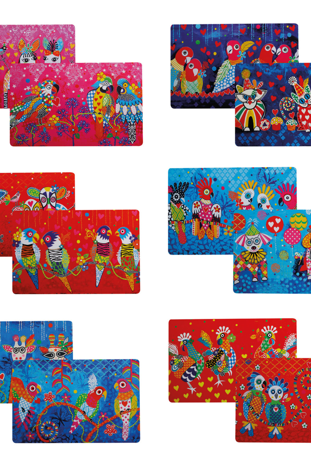 Maxwell & Williams Love Hearts Reversible Placemats