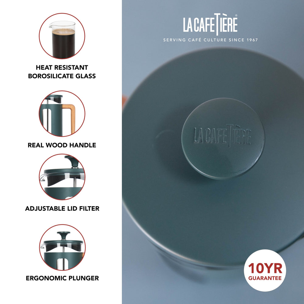 La Cafetière Pisa Green Cafetière - 3 Cup