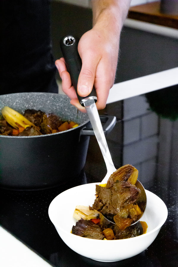 MasterClass Soft Grip Stainless Steel Cooking Spoon image 4