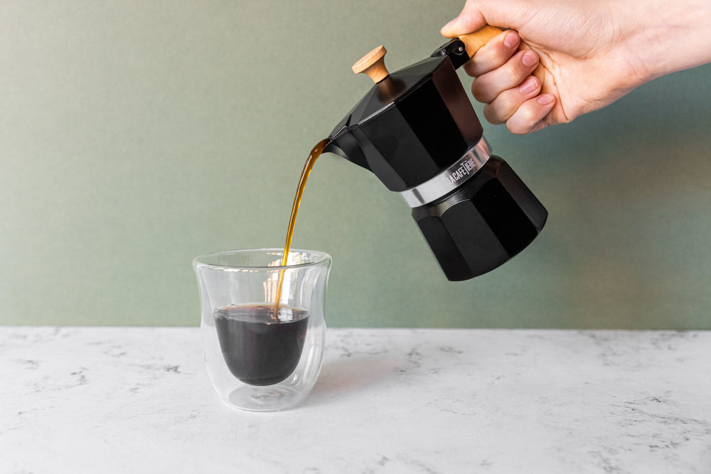 La Cafetière Venice 3 Cup Espresso Maker - Aluminium, Black