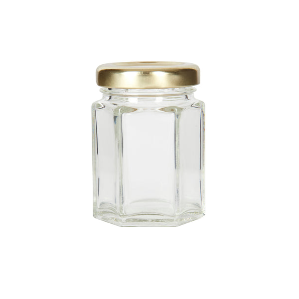 Home Made 55ml Hexagonal Jar with Twist-off Lid image 3