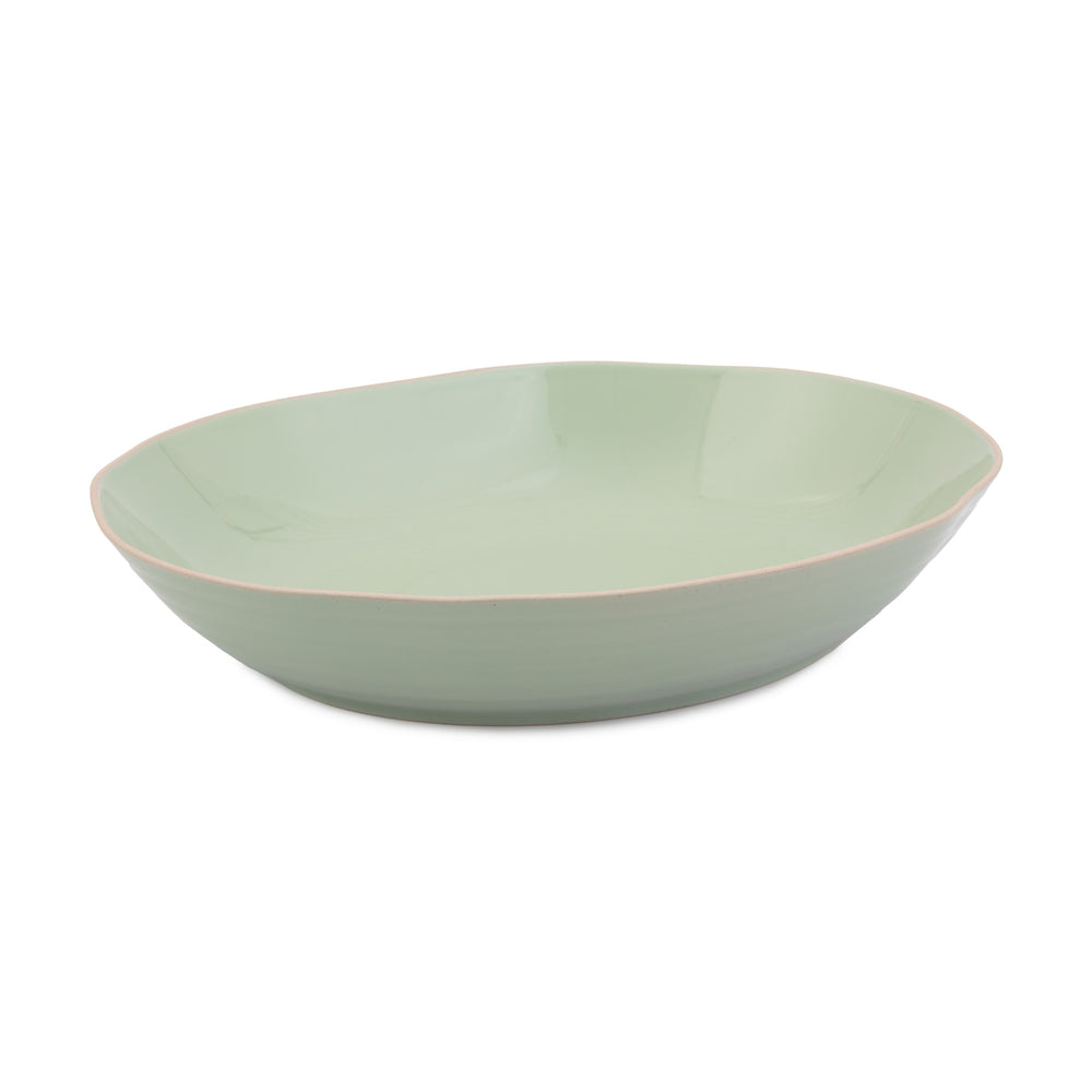 Jamie Oliver Big Love Serving Bowl, Stoneware, Green, 39 x 32cm image 1