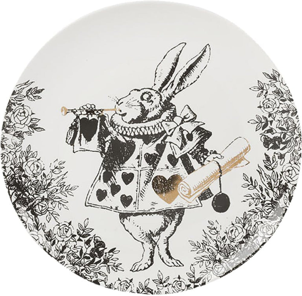 Victoria And Albert Alice In Wonderland Side Plates, Set of 4