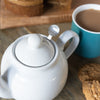 London Pottery Farmhouse 4 Cup Teapot White