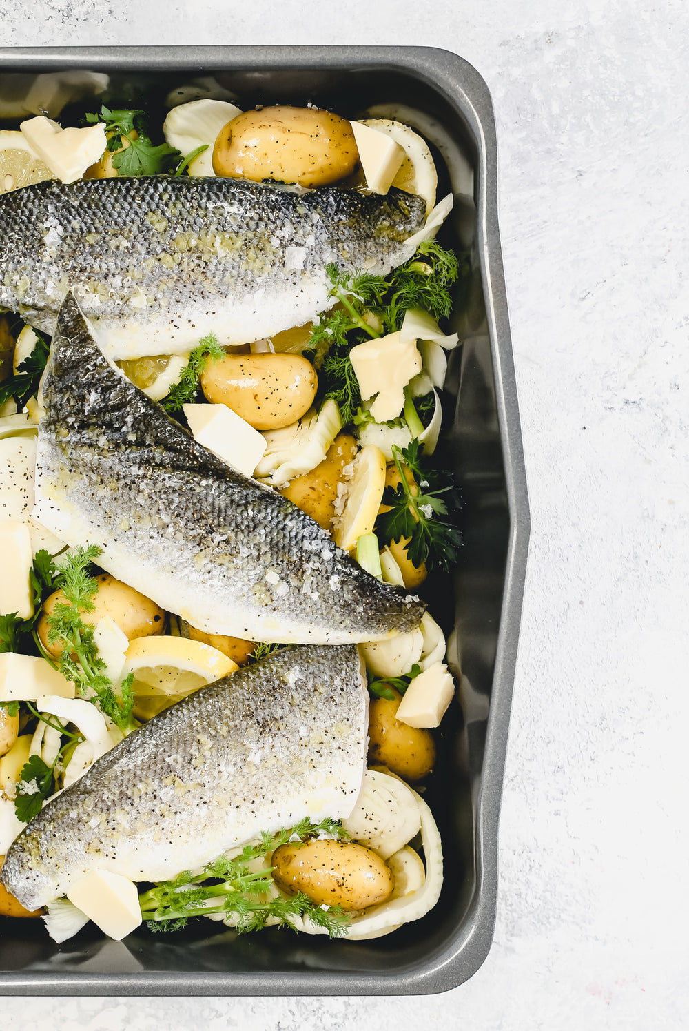 MasterClass Smart Ceramic Large Roasting Tin with Robust Non-Stick Coating, Carbon Steel - Grey