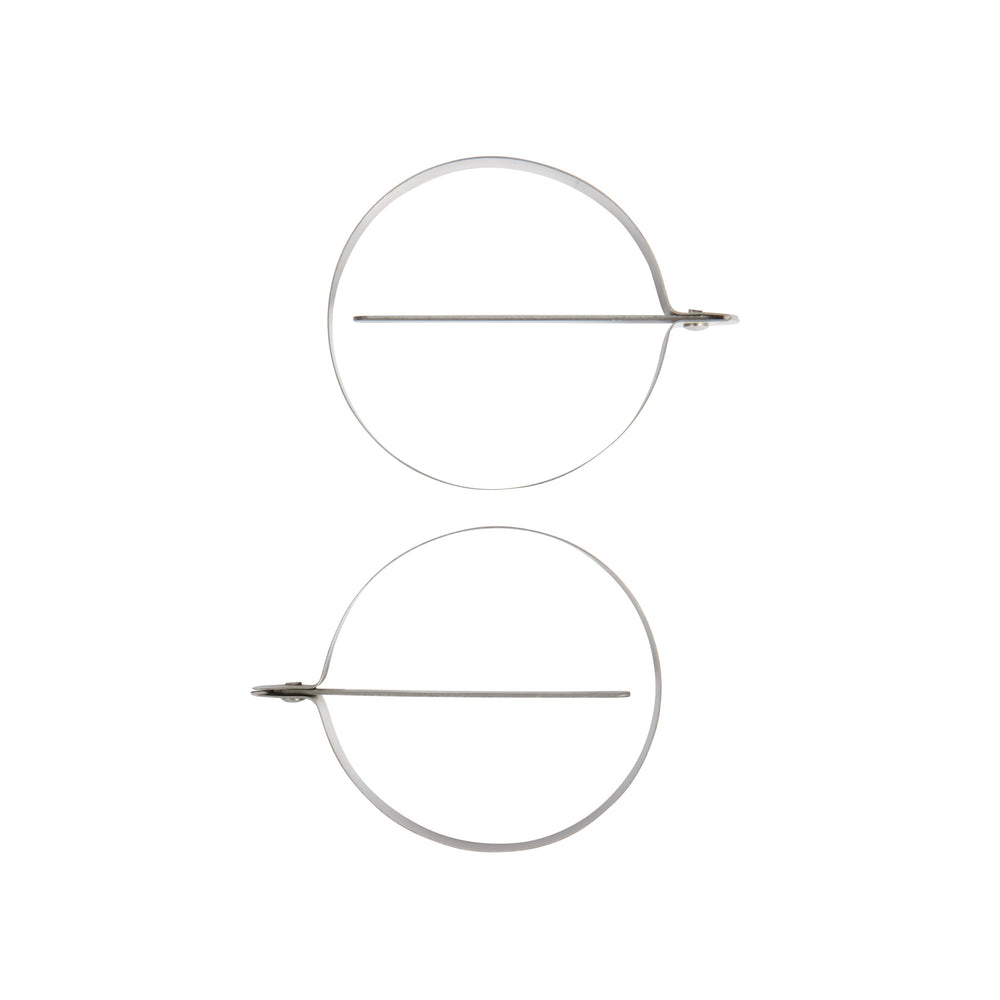 KitchenCraft Set of 2 Stainless Steel Round Egg Rings