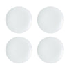 Mikasa Chalk Porcelain Dinner Plates, Set of 4, 27cm, White image 1