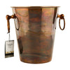 BarCraft Stainless Steel Sparkling Wine Bucket with Iridescent Copper Finish