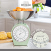 Living Nostalgia Mechanical Kitchen Scales - English Sage Green image 10