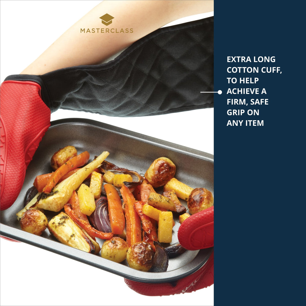 MasterClass Seamless Silicone Double Oven Glove
