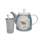 London Pottery Bell-Shaped Teapot with Infuser for Loose Tea - 1 L, Fox