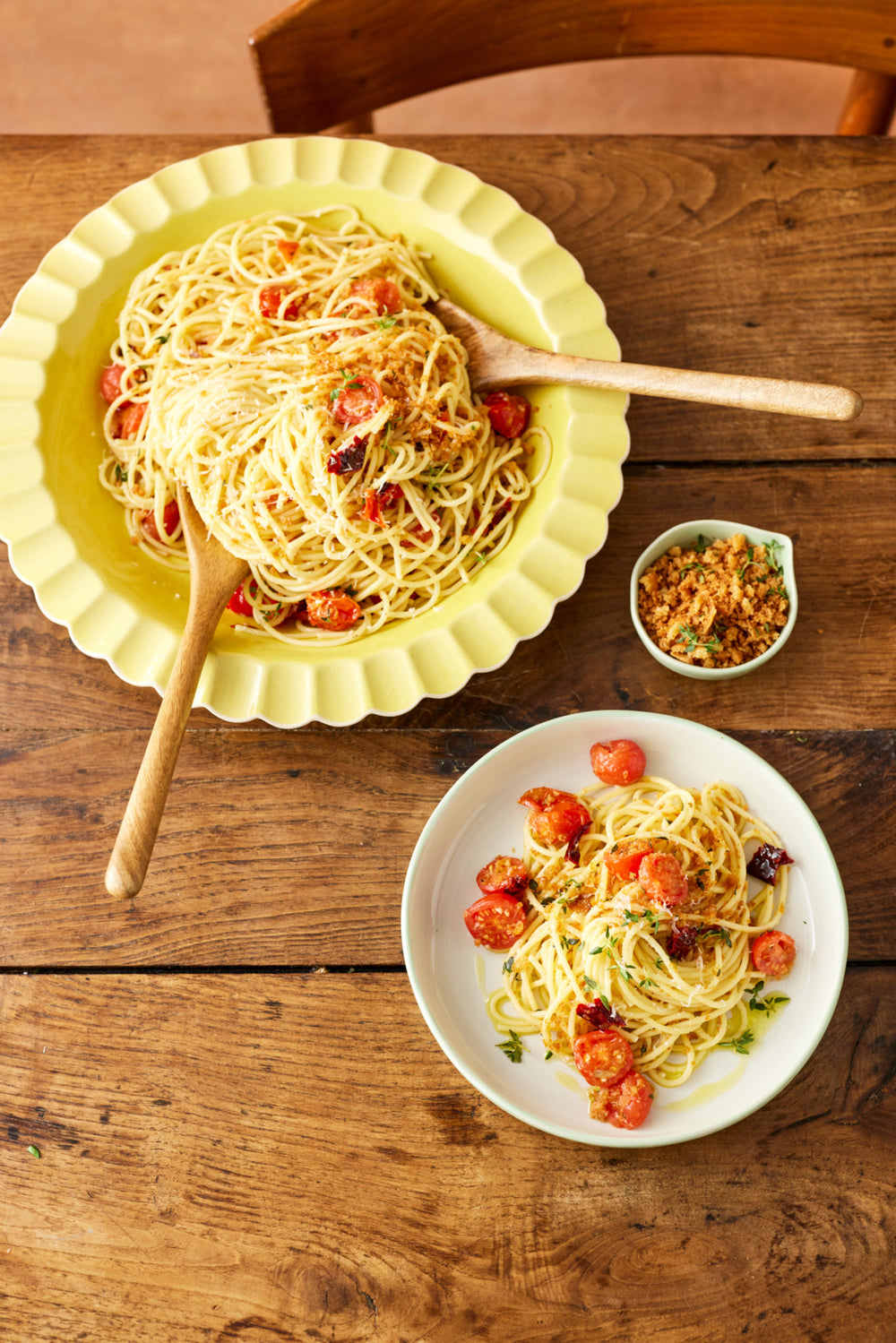 Jamie Oliver Big Love Serving Spoon Set, Mango Wood, Set of 2