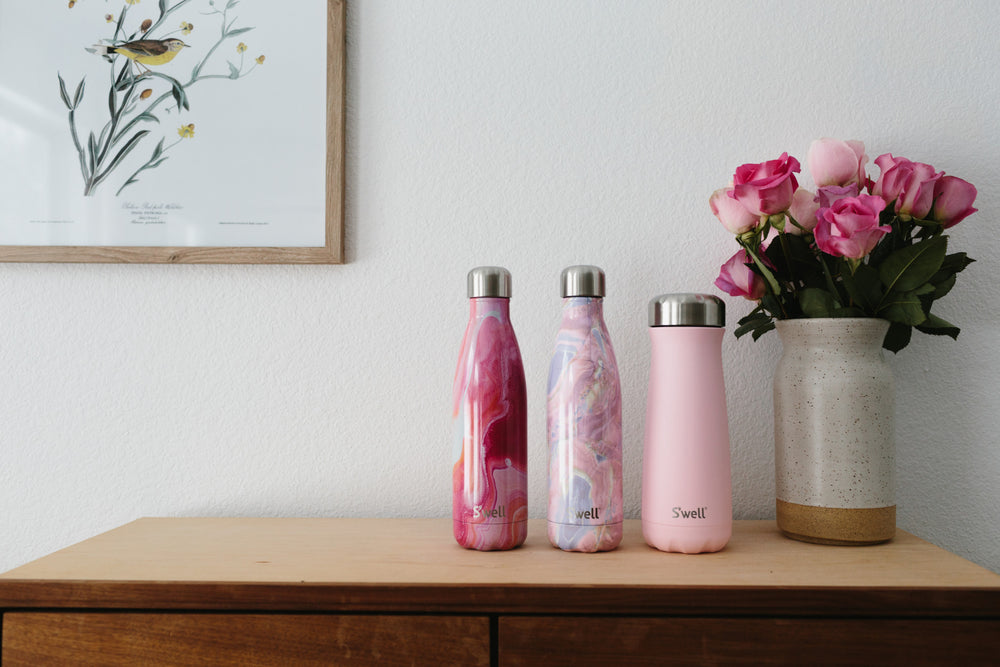 S'well Rose Agate Drinks Bottle, 500ml