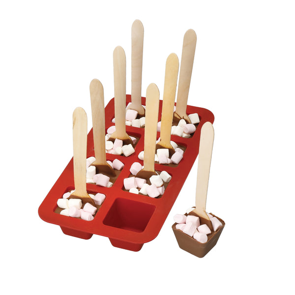 La Cafetière Silicone Hot Chocolate Stirrer Mould Set, Makes 8 image 8
