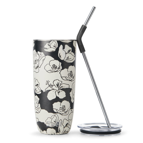 S'well Charcoal Bloom Tumbler, 700ml image 3